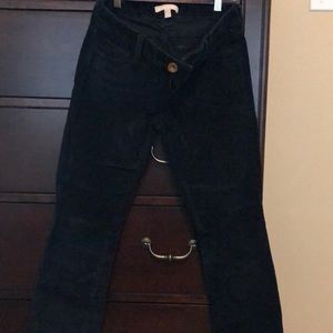 Navy blue cords skinny